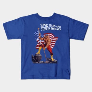 Super Stars and Stripes Forever Kids T-Shirt